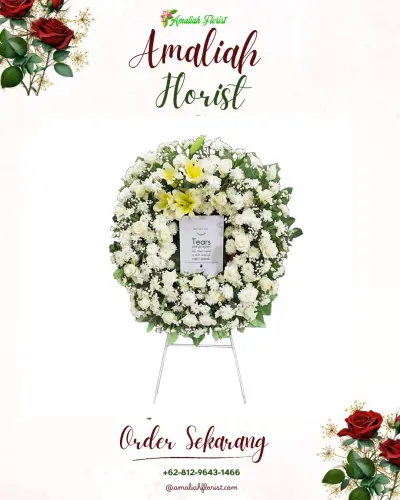 Krans Bunga Duka Cita di Priuk